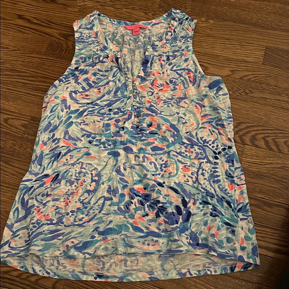 Floral Sleeveless Top-Lilly Pulitzer
